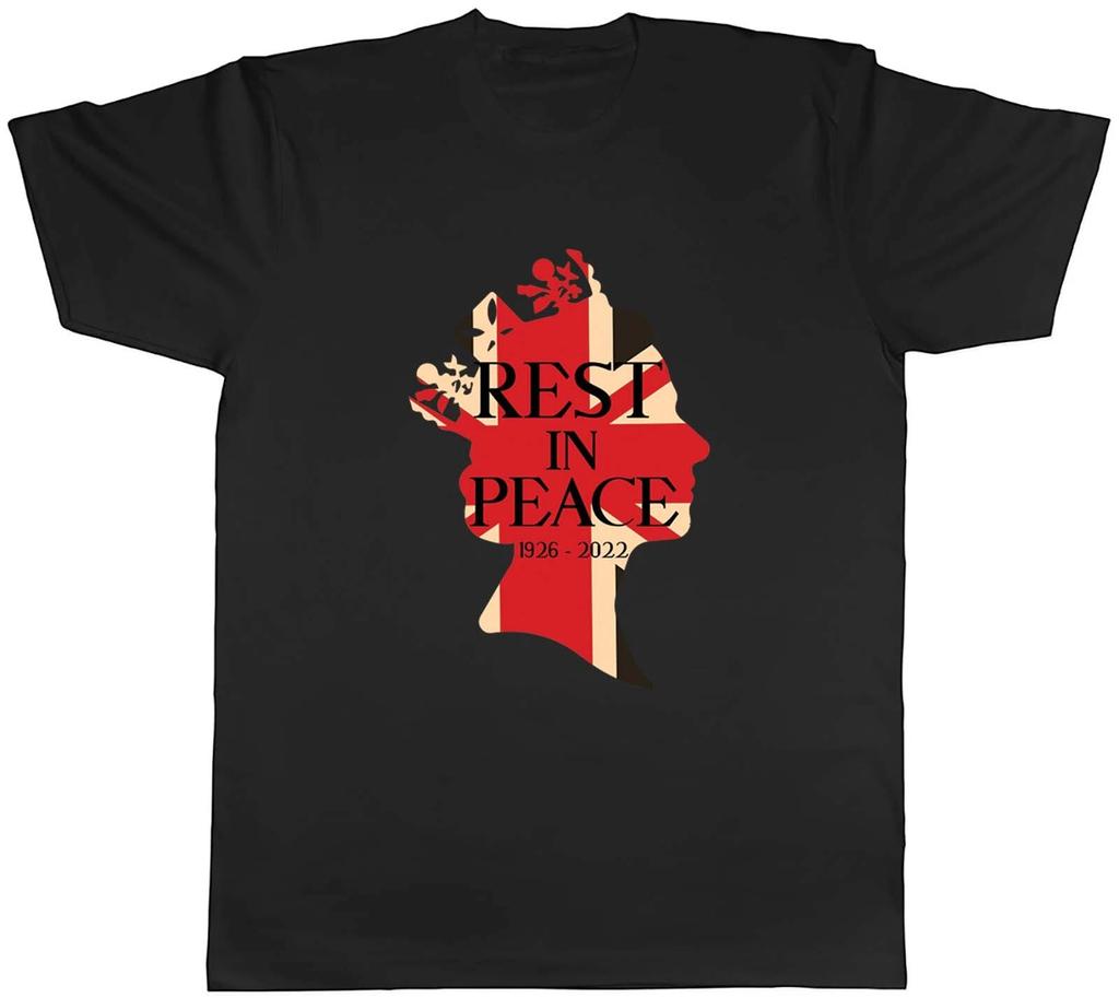 Ruhe in Frieden Königin Elisabeth II. Gedenk-T-Shirt 1926-2022 Herren Unisex Tee Geschenk