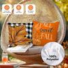 Thanksgiving Maple Leaf Pillowcase Printed Polyester 40/45/50Cm Throw Pillowcover Decor Sofa Cushion Pillowslip Home Decor