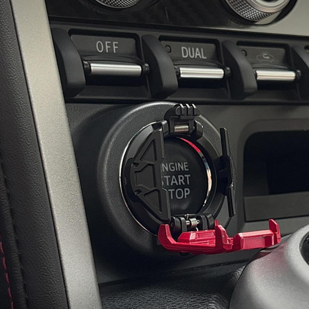 Start Stop Button Cover Engine Knob Protection Metal Push Button Cover For Daily Commuting Automotive Motorcycle RV Truck