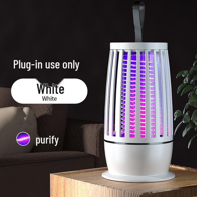 Smart LED Mosquito Killer: Wall-Mounted, USB Rechargeable, Electric Shock Repellent