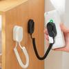 Magnetic Remote Control Holder With Spring Rope Self-Adhesive No Drill Tv Air Conditioner Remote Control Anti-Loss Retractable