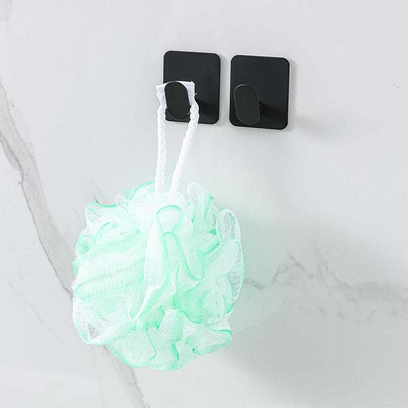 Waterproof Adhesive Wall Hook Stainless Steel Bathroom Hooks Towel Holder Closet Hook Kitchen Hardware Multi-Purpose Hanger Hook