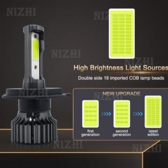 12V LED Car Lamps Headlight H4 6000K 110W 24000 LM Fog Light White Xenon Bulbs