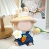 Doll Outfit Set Suspender and Hat For 15cm Figure Doll Soft Polyester Doll Overalls Matching Hat Doll Display Clothing