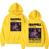 Chappell Roan Retro Personality Print Autumn and Winter High Quality Comfortable Soft Men's Loose Street Hooded Adult Sweatshirt