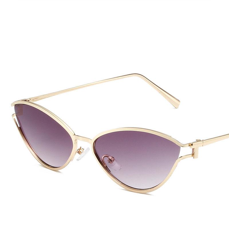 

Неполяризованные Новые Треугольные Солнцезащитные Очки Кошачий Глаз Летние Модные Роскошные Женские Солнцезащитные Очки Из Металла Для Предотвращения Отблесков Бабочка