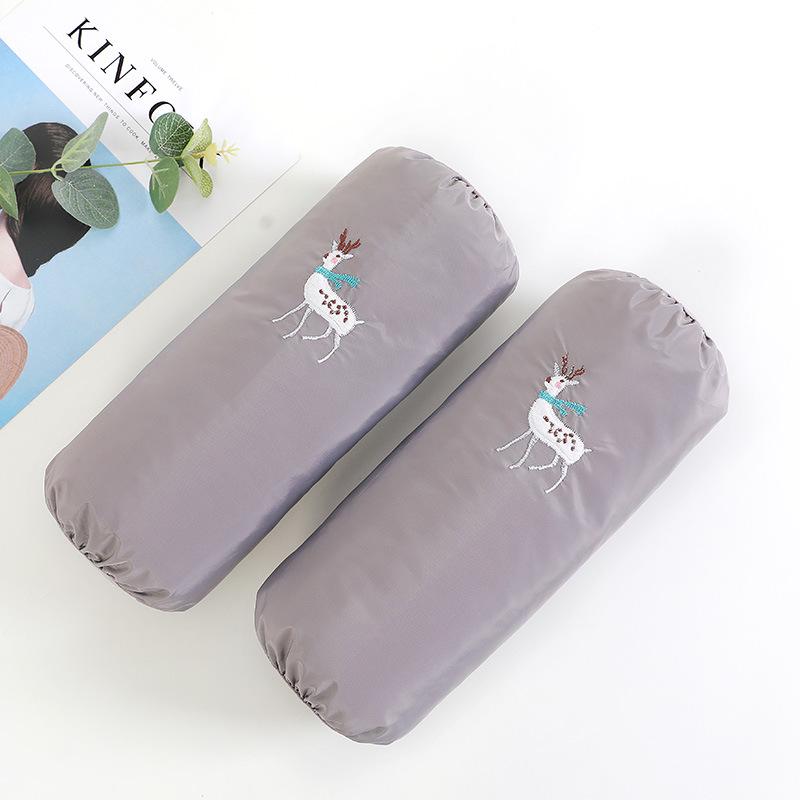 Autumn Winter Waterproof Sleeves Female Hand Sleeves Office Kitchen Work Anti-Fouling Male Cute