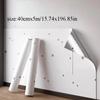 1pc 5m Bedroom Self-adhesive Wallpaper with Grid Star Pattern, Waterproof and Moisture-proof, Suitable for Dormitory Renovation
