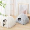 Pet Bed for Cats, Warm and Cozy, Enclosed Cave Design, Easy To Clean