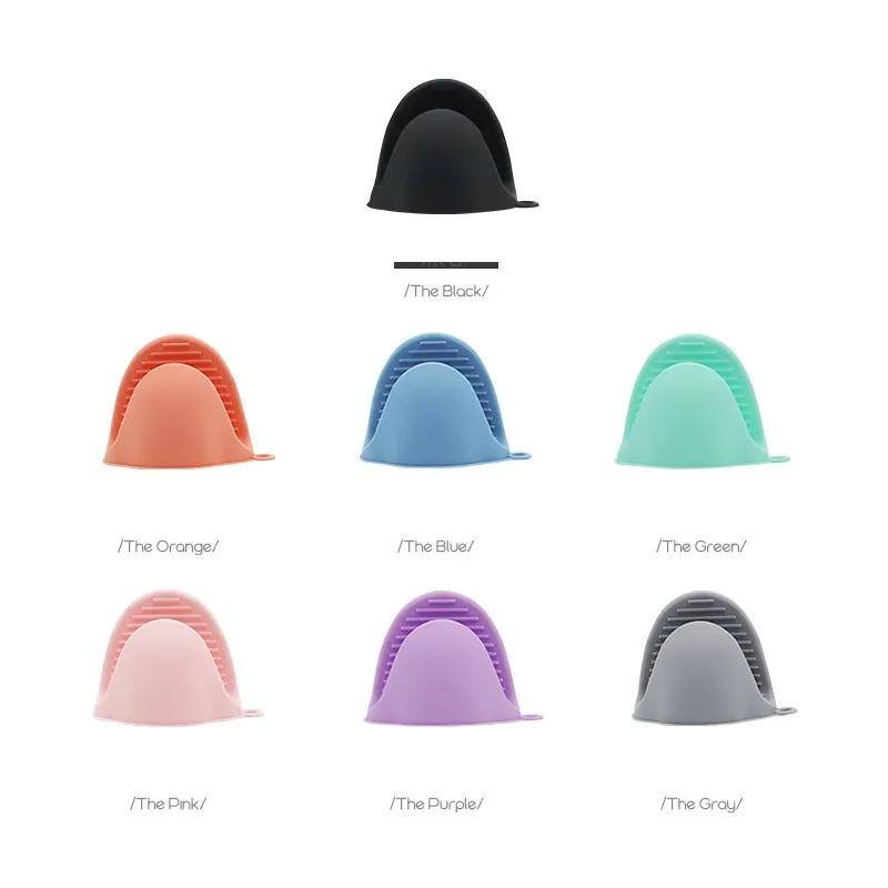 1 Stück Dicke Silikon Hitzebeständige Handschuh Ofen Mikrowelle Rutschfest Verbrühschutz Greifer Topflappen Handschuhe Kochen Küchenwerkzeug