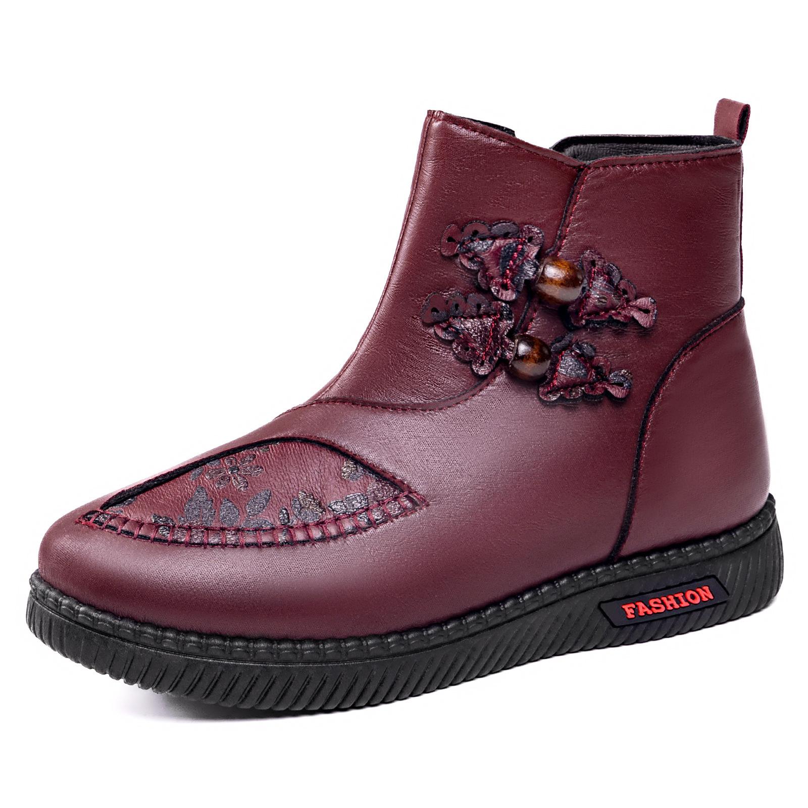 

Shoes Women s Snow Boots Winter Shoes Fleece Women s Boots Soft Sole Casual Cotton Shoes Women s Winter 41