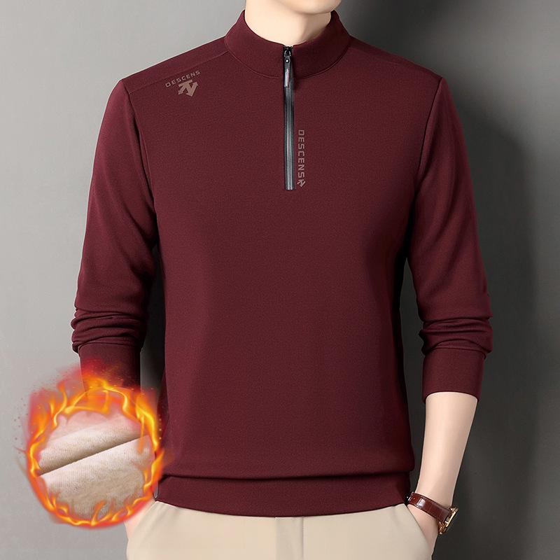 2024 Trendy Men s Plus Velvet Long Sleeve Hoodie - Versatile and Comfortable for Autumn/Winter XL