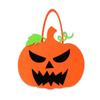 Large Capacity Halloween Favor Bag With Eerie Designs Thin Pliable Storage For Trick Otherwise Treat