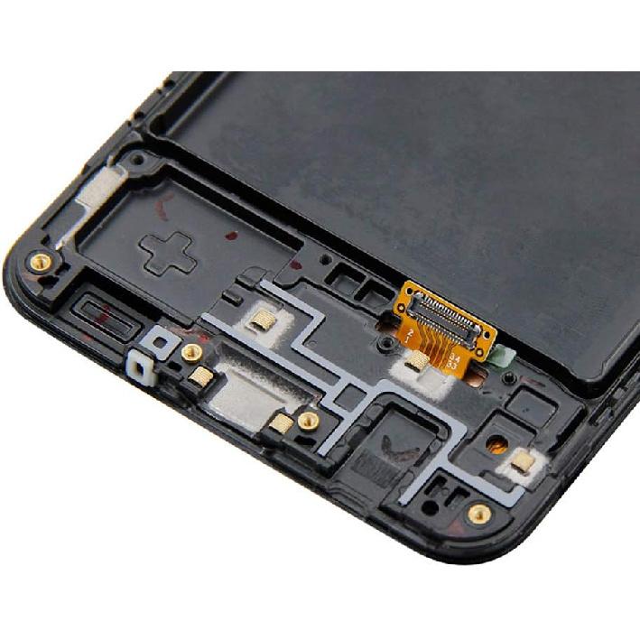 Screen Replacement LCD Display Touch Digitizer Assembly with Frame for Samsung Galaxy A20 A205 SM-A205F/DS A205FN A205GN/DS A205YN A205G/DS SM-A205W