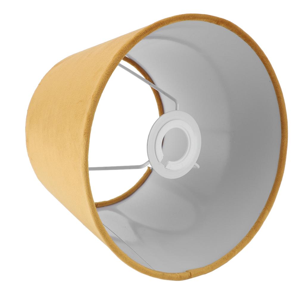 Fabric Lampshade E27 E14 Velvet Conical Decorative Lamp Replacement Shade for Table Bedside Floor Lamp