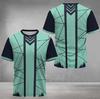 Fashion 3D Printing Fitness T-shirt Men's Outdoor Running Badminton Sports Men's T-shirt Casual Loose Top