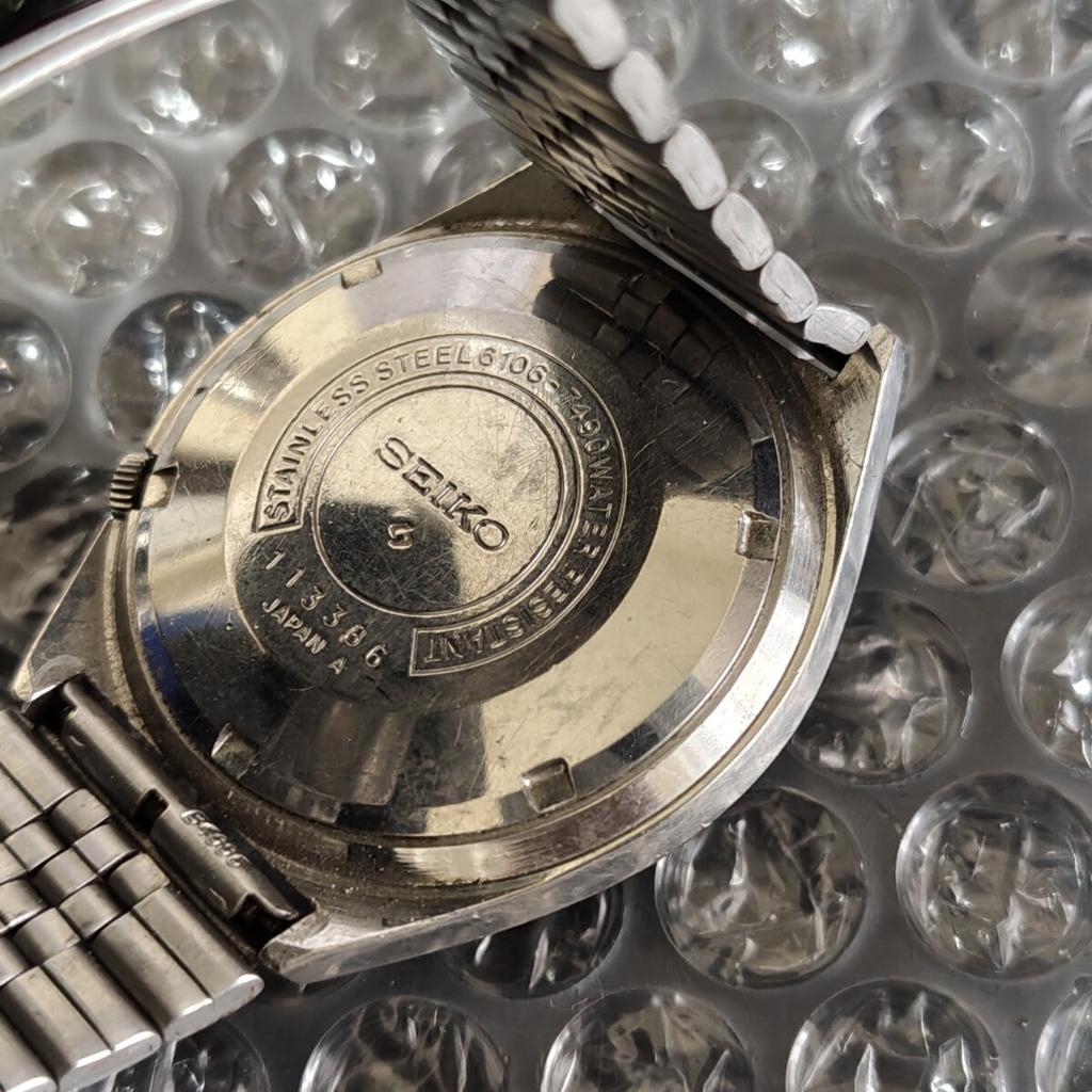 SEIKO 5 Actus SS Vintage Automatic Watch [Working Condition] (Management Code K26J)