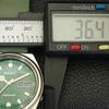 AUTOMATIC 7S36A VINTAGE SEIKO JAPAN MENS GREEN COLOR DIAL WATCH A701546-5