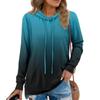 Felpe con cappuccio da donna Felpe con cappuccio alla moda per ragazze adolescenti Top tunica autunnale da donna