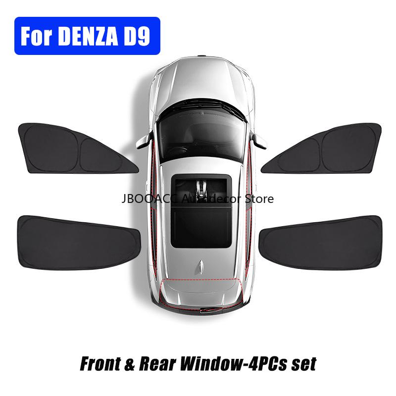 For DENZA D9/N9/N7/Z9/N8 Sun Shade Front Rear Side Window Sunshade Windshield Sun Visor Outdoor Camping Interior Accessories