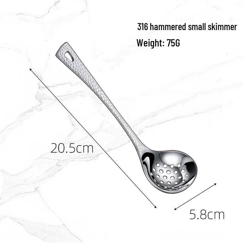 Wutuo Stainless Steel Long Handle Hotpot Skimmer