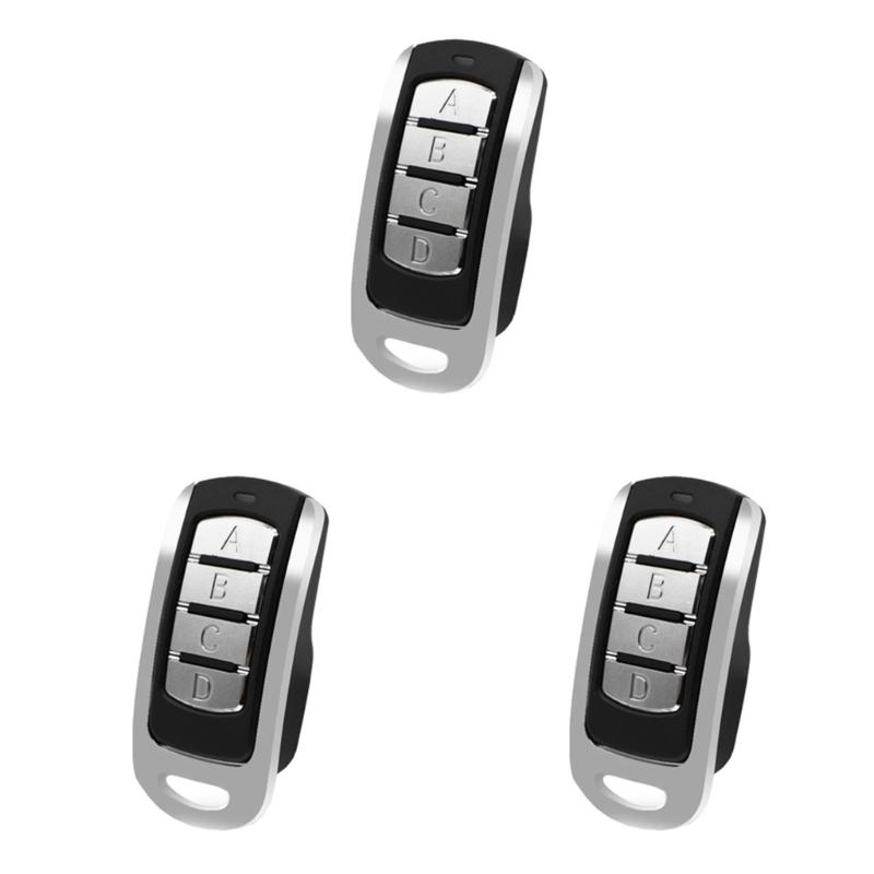 433MHz Wireless Remote Control For Garage Door Rolling Shutters With Programmable Button Durability Shell Door Opener