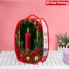 1Pcs Christmas Faceless Gnome Pop-Up Laundry Hamper Expandable Mesh Hamper Basket for Room Bedroom Bathroom Organization Contemporary Storage