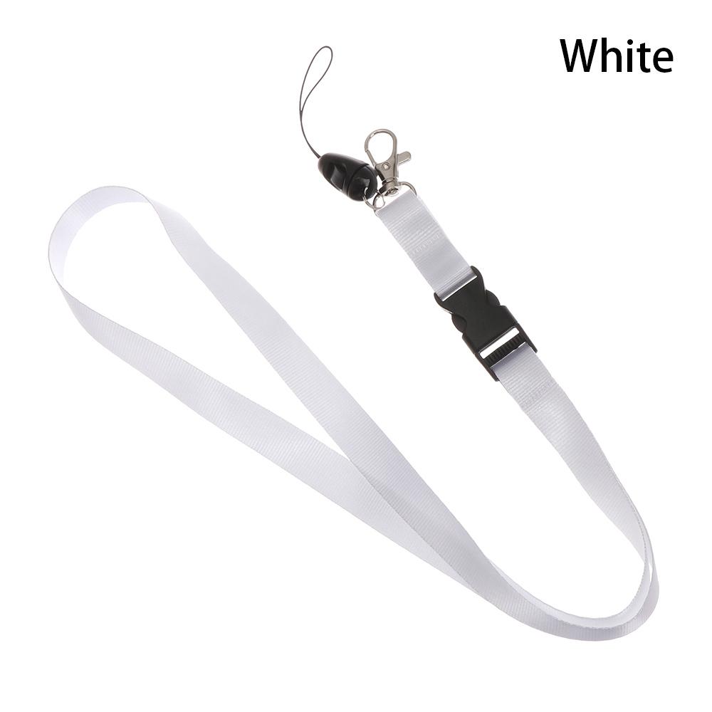 1PC New Printed Fabric Lanyard badge ID Card Holder Neck Strap Clip Mobile Phone Neck Straps Office School Supplies