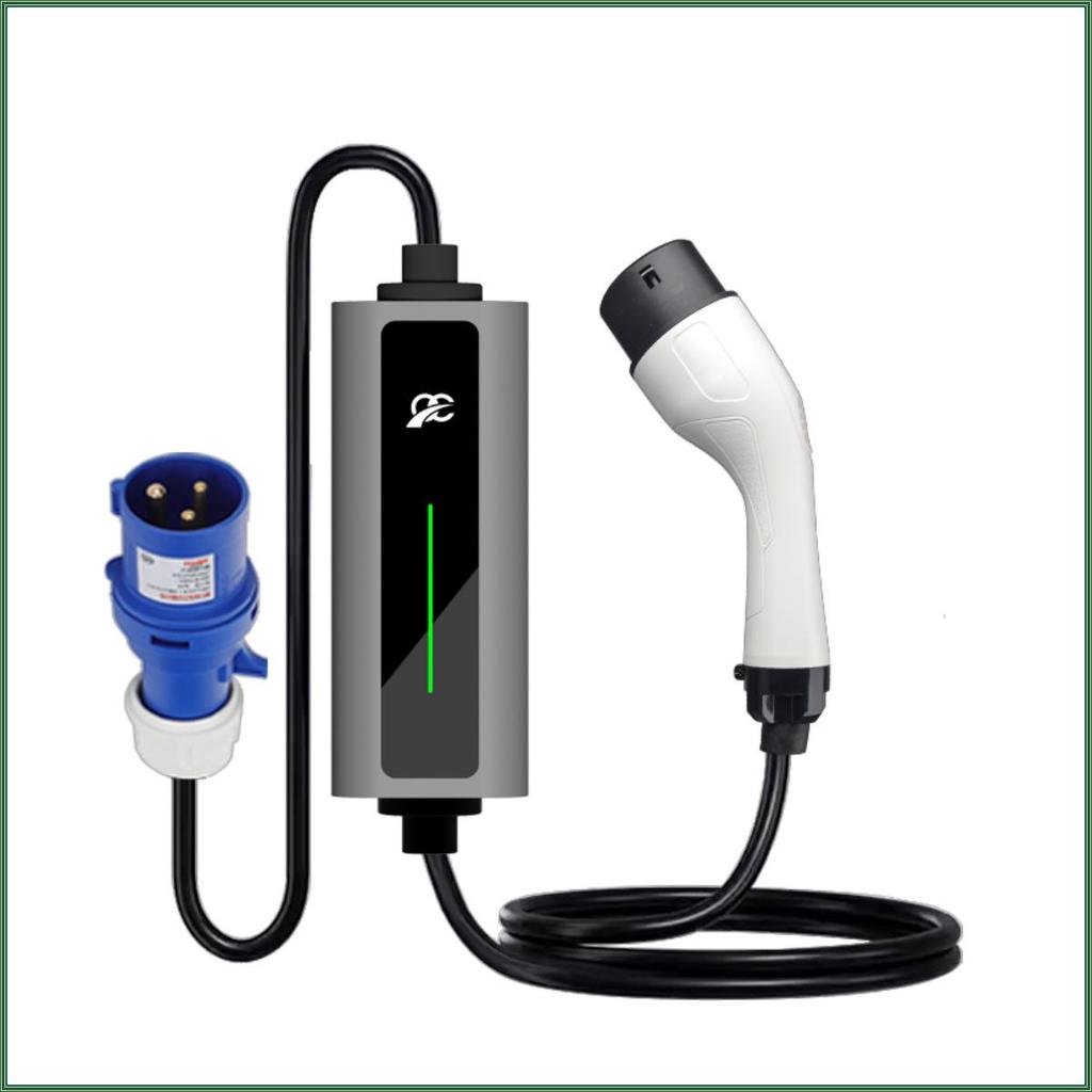 16A Type 2 Home Charger for New Energy Vehicles, 3.5kW Portable European Standard