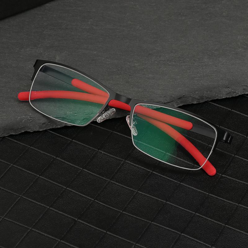 Ochelari pentru miopie anti-lumină albastră Ramă Femei Bărbați Metal Student Finisat Ochelari miop -0,5 -1 -1,5 -2 -2,5 -3 -3,5 La -6