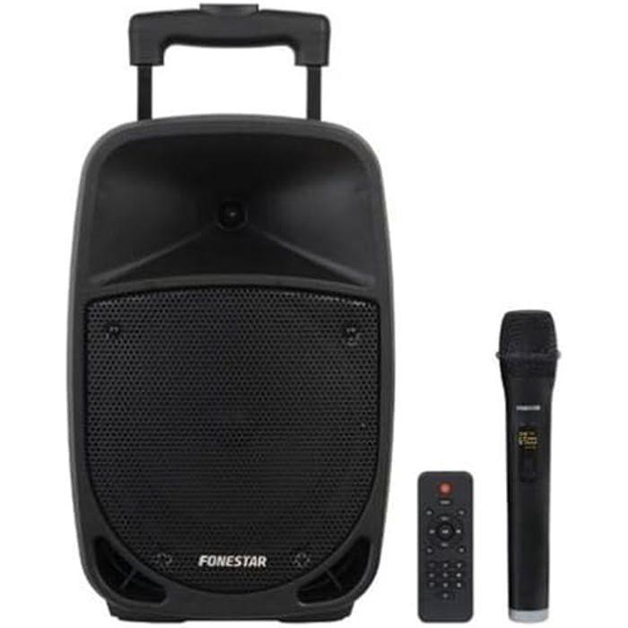 FONESTAR Přenosný Bluetooth reproduktor MALIBU-308 Černý 100 W