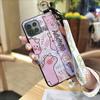Dirt-resistant Waterproof Phone Case For Cubot C30 Wristband Cute Kickstand Phone Holder Wrist Strap Protective Durable