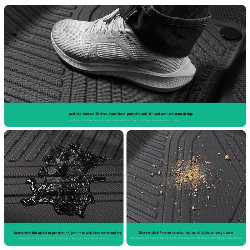 MG4 Car Floor Mats: Fits 25 Models, TPE, Dirt-Resistant, Waterproof, Includes Trunk Mat