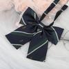 Jk Japanese Plaid Korean Version Of Collar Flower Graduate Female Collar Flower College Wind Streamer Jk Bow Shirt Accessories Sailor Suit