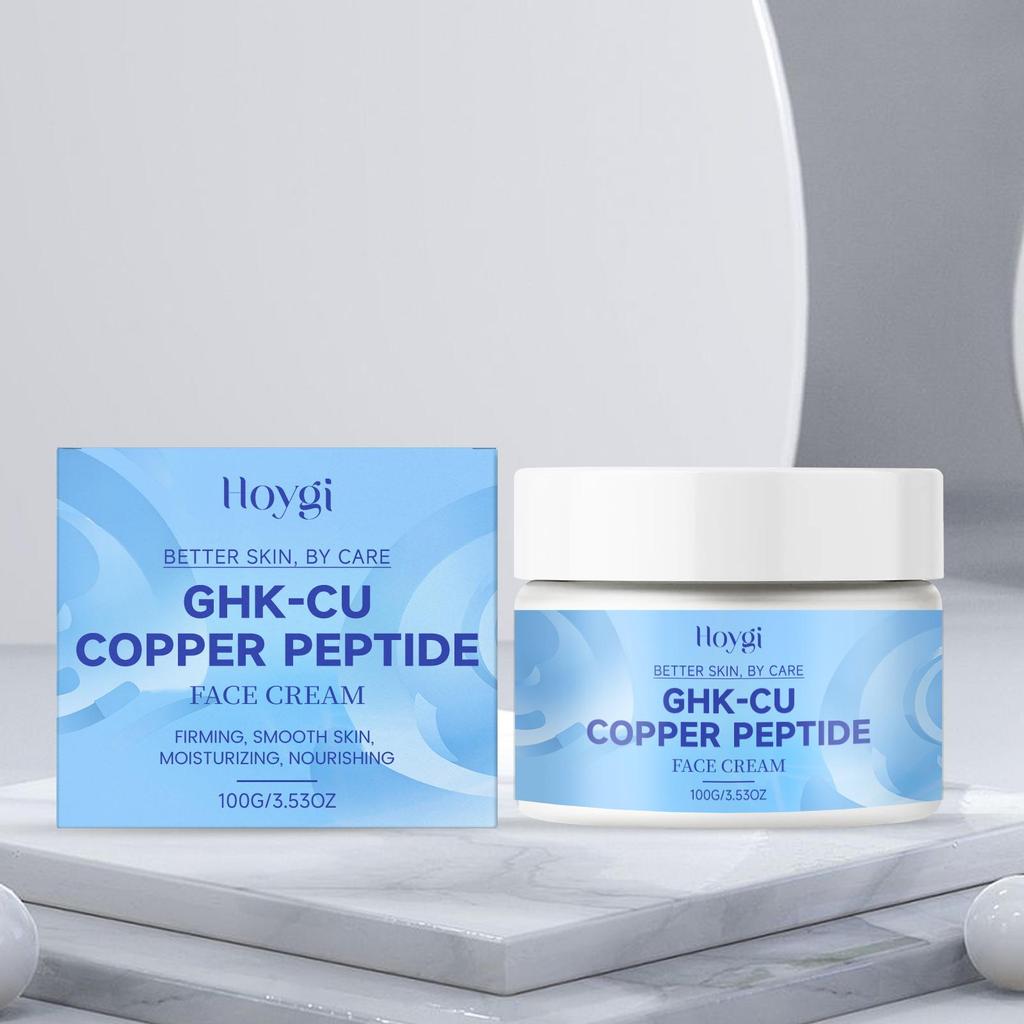 Copper Peptide Face Cream, Hydrating & Nourishing, Smooth & Elastic, Non-Sticky