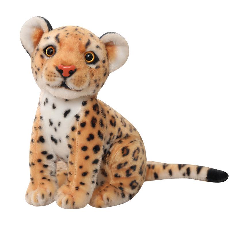 Cross-border Snow Leopard Plush Toy - Children's Birthday Gift