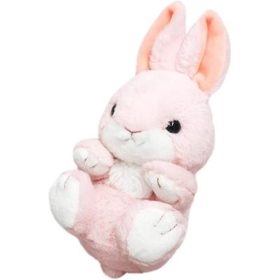 Sanei Boeki Original Kyuun Koro Rabbit Plush Toy 10cm X 12cm X 12cm Animal