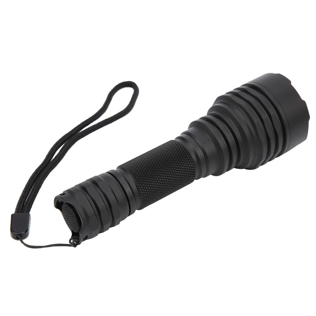 Aluminium Alloy Portable LED Tactics Flashlight Waterproof Hunting Torch Equipmentgreen Light