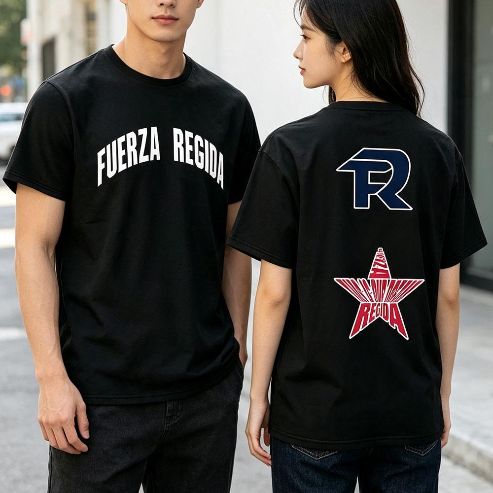 Fuerza Regida Band Tees This Is Our Dream Tour 2026 T-shirt Cotton Short Sleeve Loose Summer Tshirts Design Graphic Merch Shirt