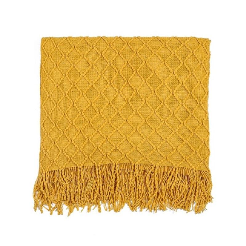 Nordic Knitted Throw Thread Blankets On the Bed Sofa Throw Travel TV Nap Blankets Soft Towel Bed Plaid Tapestry