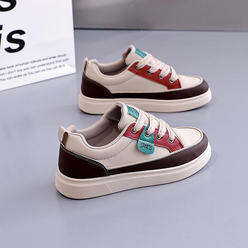 2025 Spring and Autumn New Ins Korean Version Comfortable Little White Shoes Female Students Versatile Sports Shoes Women's Board Shoes KT-276