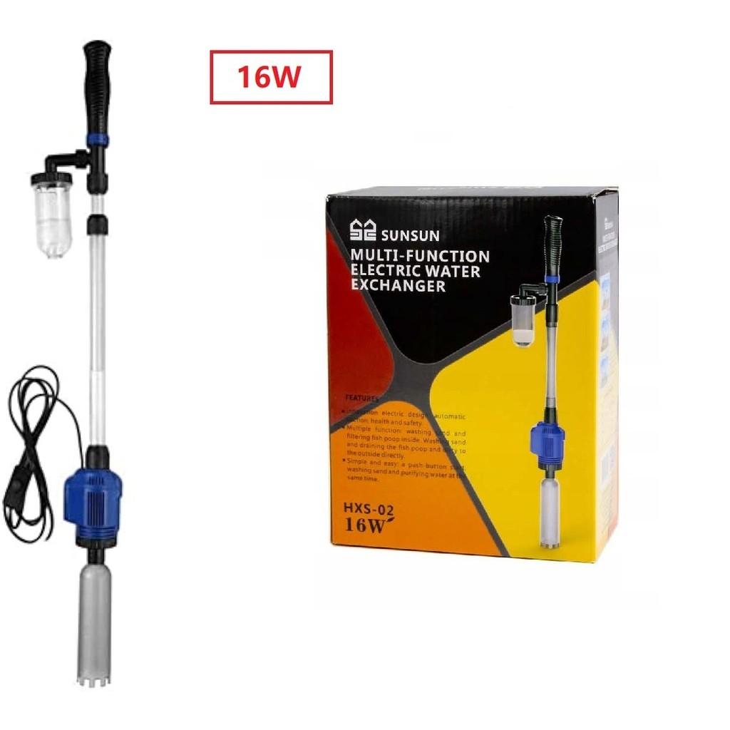 

Sunsun HXS-02 16 Вт Мощный Всасывающий Очиститель Аквариума для Рыб Аквариум Многофункциональный Электрический Водообмен HXS-02(16W)