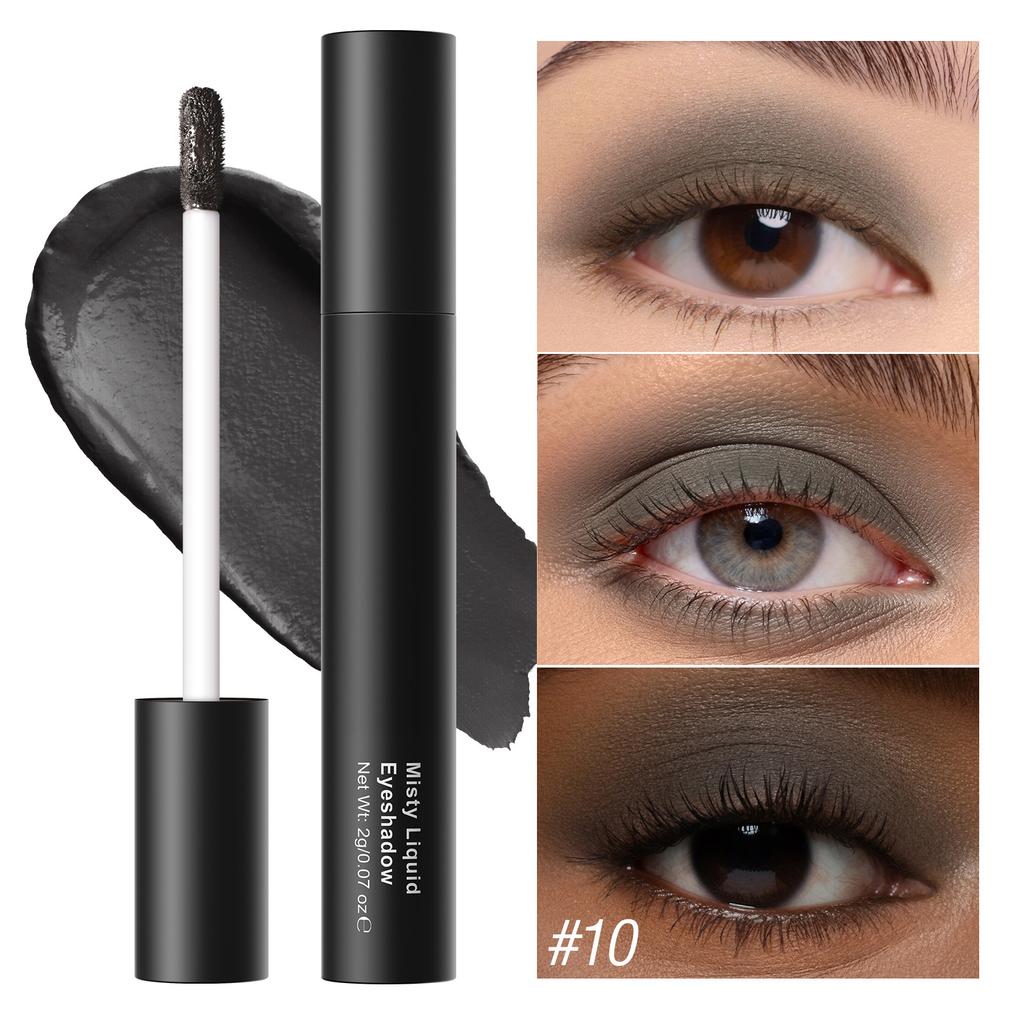Liquid Eyeshadow Neutral Natural Smooth Creamy Eyeshadow Lightweight High-pigmented And Watertight Long Lasting Liquid Eye Shadow(2ML)