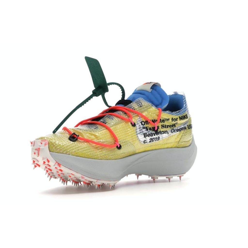 Off-White x Nike  Vapor Street Tour Yellow Women Sneakers Black Light-Bone CD8178-700