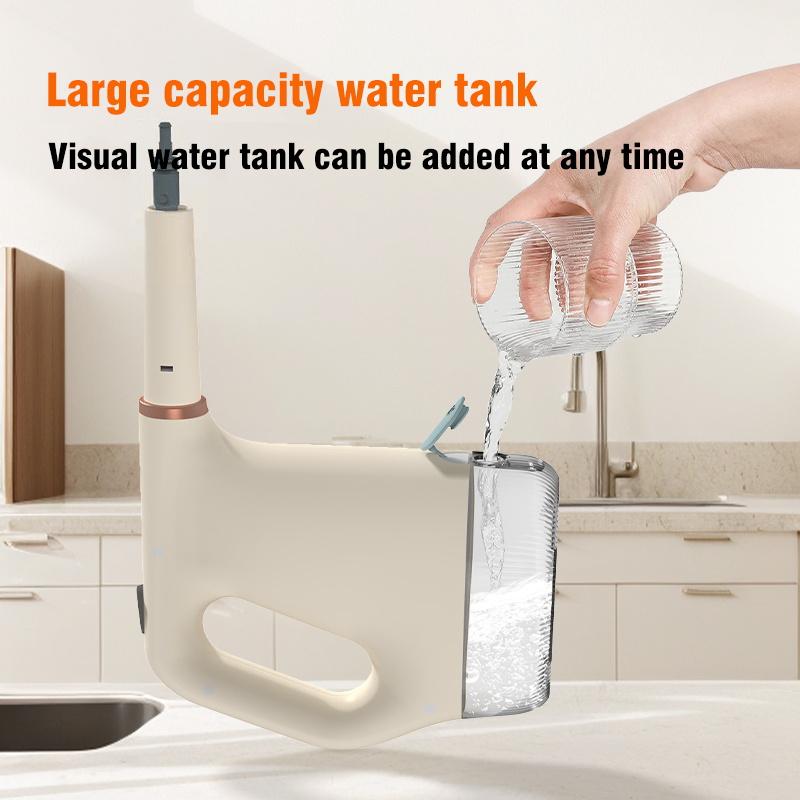 1200W Steam Cleaner, High Temperature Steam Cleaner, Suitable for Cleanable Areas Kitchens, Bathrooms, Sofas, Car EU/US Plug