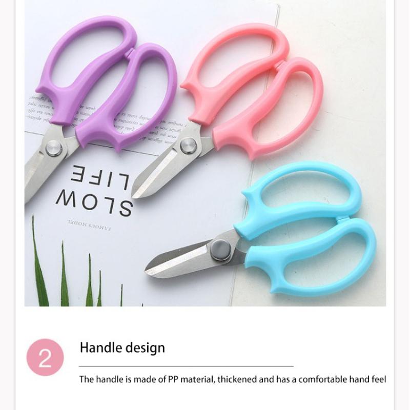 Stainless Steel Heavy Duty Gardening Shears Professional Flower Pruners Plant Trimming Tools Sharp Blades for Garden Home Use