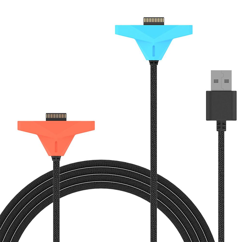 

Charging Cable Magnetic For Switch2 Left & Right Controllers 2-in-1 Dual Charger, For Switch2 Charging Accessory