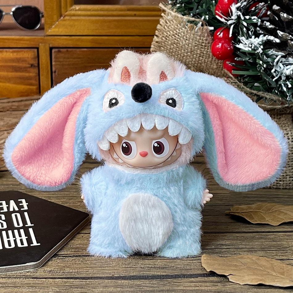 

Лабубу 4.0 Монстри Значок Монстри Лісова Казка Серія Одяг Мила Плюшева Качка Гачок Плетіння Одяг Аксесуари для Ляльок No doll