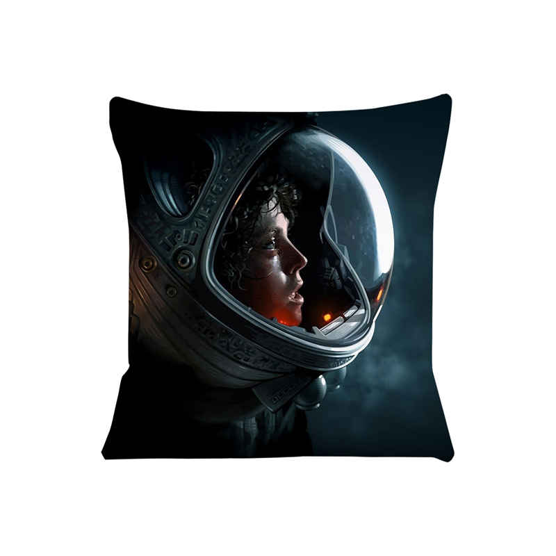 Aliens Horror Movie Cushion Cover For Sofa Pillow Case Cover Seat Car Throw Pillowcase 45X45Cm For Home Decorative Sj-706