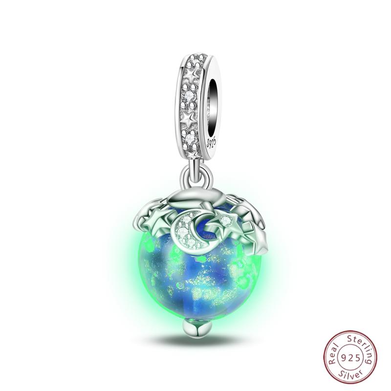 New Copper Charm Bead Mother'S Day Love Heart Family Charm Bead Pendant Fits Bracelet Womens Jewelry Gift